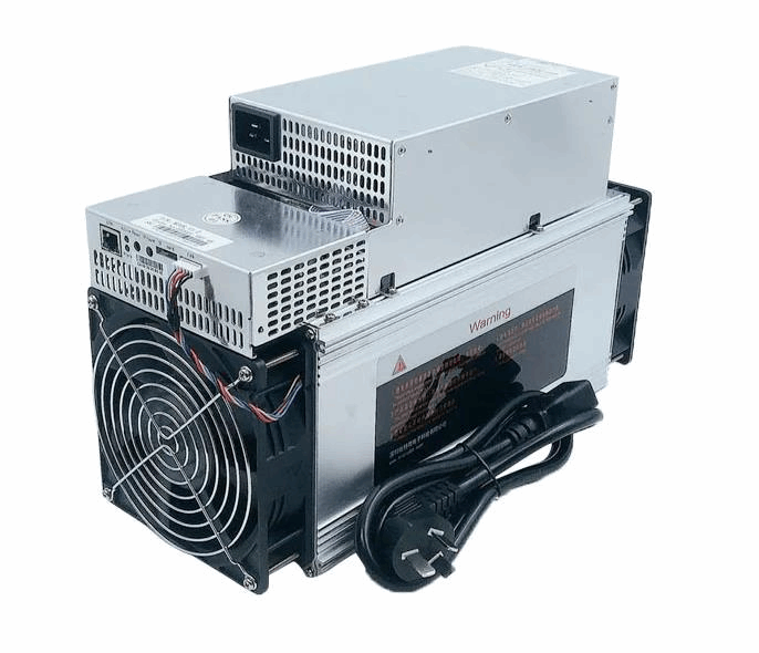 MicroBT Whatsminer M31S+  mining  SHA-256 algorithm with a maximum hashrate of 80Th/s for a power consumption of 3360W.