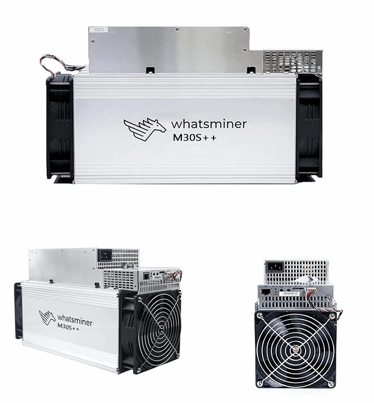MicroBT  BTC Miner Whatsminer M30S++ 110Th/s mining  bitcoin machine Including PSU
