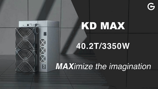 Goldshell KD Max Kadena Algorithm With A Maximum Hashrate Of 40.2Th/S 3350W